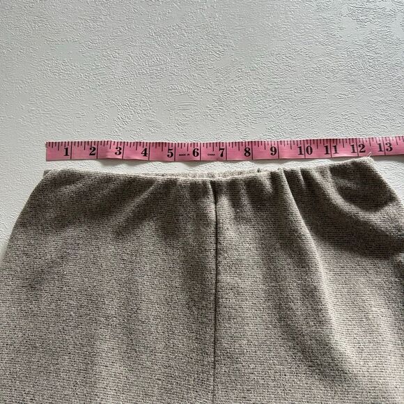 Windsor Taupe Knit Twist Front Crop Top & High Waist Pants Set – Size L - Picture 13 of 15